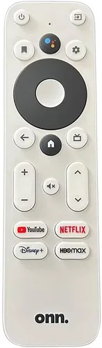 100026240 Control remoto por voz compatible con ONN Android TV 4K UHD Stick, ONN Google TV 4K Streaming Box, MECOOL MK2 Smart TV Box y MECOOL TV