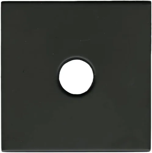 Vista 8 de Corla Brida de brazo de ducha cuadrada moderna de 3.5 pulgadas Placa de cubierta de escudo de repuesto universal extra grande (oro cepillado)