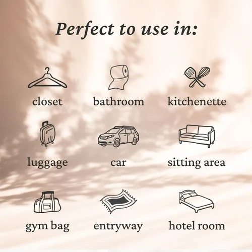 Vista 4 de Fresh Wave Spray eliminador de olores de lavanda y ambientador, 2 onzas líquidas, tamaño de viaje (paquete de 2)