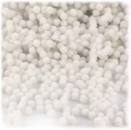 Vista 30 de The Crafts Outlet 200 piezas de pompones multiusos, acrílico, 5 mm / 0.20 pulgadas, redondo, café marrón