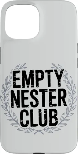 Vista 6 de Funny Empty Nester Club Mom Dad Parents Case for iPhone 17