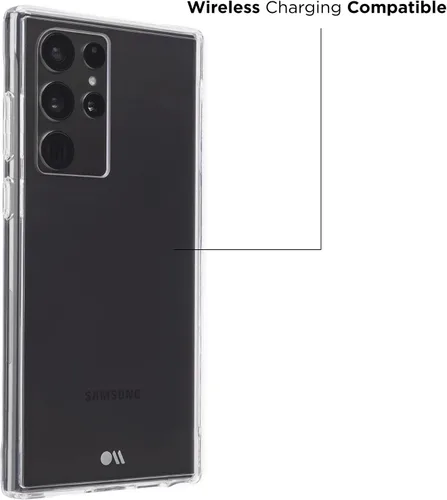 Vista 3 de Pelican - Funda para Samsung Galaxy S22 Ultra con protector de pantalla [compatible con carga inalámbrica]