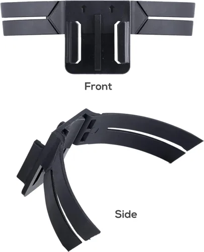 Vista 4 de Kit de montaje de barbilla para casco de motocicleta para GoPro Hero 10/9/8/7/6/5, DJI Osmo Action, Insta360 ONE R cámaras de acción