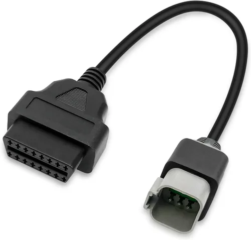 WUMZIJ Adaptador de cable de diagnóstico OBD para motocicleta de 6 pines, apto para BRP Moto ATV UTV motocicleta bike Clut, herramienta de