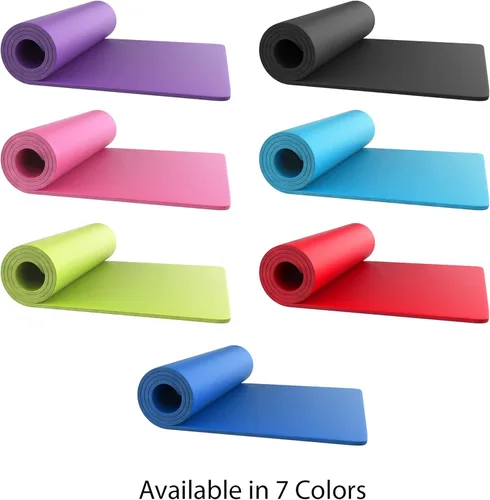 Vista 7 de Foam Sleeping Pad - Lightweight 1-Inch Mat for Camping, Cots, Tents, Backpacking, and Yoga - Non-Slip and Waterproof with Handle by Wakeman