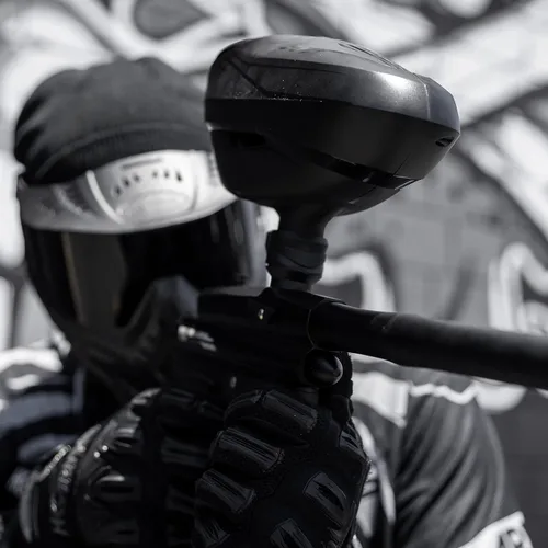 Vista 8 de HK Army Cargador de tolva de paintball alimentado por gravedad GFX