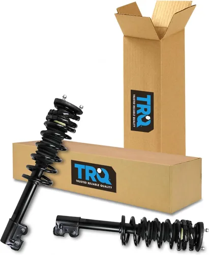 Vista 223 de TRQ - Conjunto de puntal delantero y resorte helicoidal (lados del conductor y del pasajero), para auto