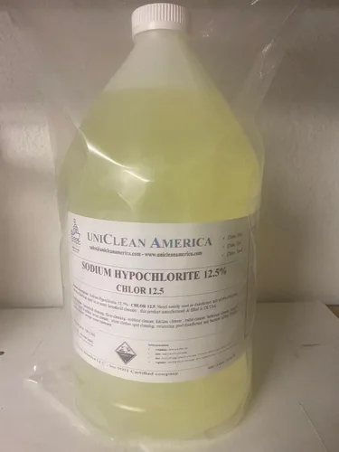 Hipoclorito de sodio 12.5% Cloro Líquido Máxima Fuerza 1 galón / 128 fl oz