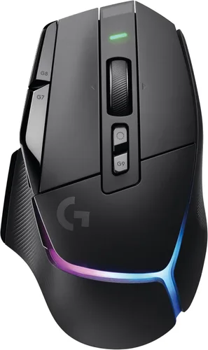 Vista 29 de Logitech G 502 X Lightspeed - Mouse inalámbrico para juegos + alfombrilla de mouse de carga inalámbrica Powerplay 2, color negro
