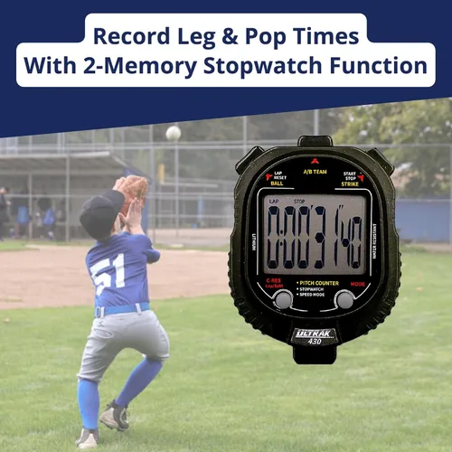 Vista 9 de Ultrak Contador de tono 430 y velocidad de tono con 2 cronómetros de memoria