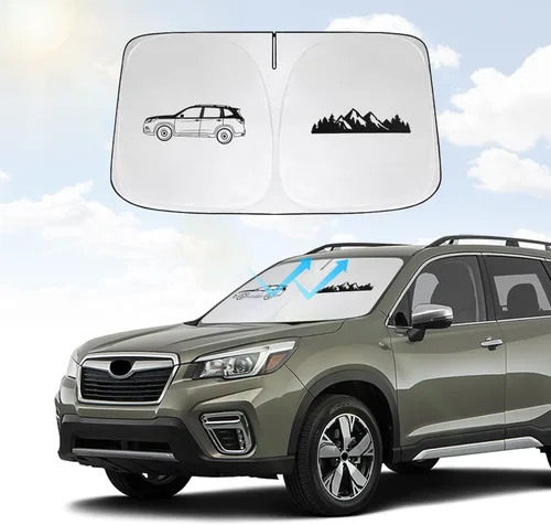 Vista 16 de Parasol para parabrisas delantero compatible con Toyota RAV4 2019 2020 2021 2022 2023 2024 2025, protector de visera solar bloquea los rayos UV