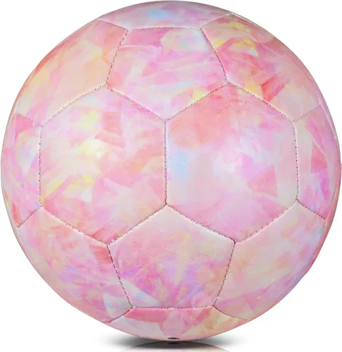 Soccer Ball Size 3/Size 4 for Kids, Premium TPU Toddler Soccer Balls Interactive Indoor Outdoor Sports Toys for Kid Children Boys Girls Teenager
