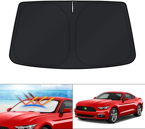 Vista 202 de KUST Parasol para parabrisas para Chevy Malibu 2013 2014 2015 accesorios de ventana cubierta solar plegable bloquea los rayos UV mantener el coche
