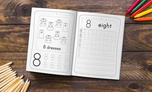 Vista 3 de Number Tracing Workbook For Preschoolers And Toddlers A Fun Number Practice Workbook To Learn The Numbers From 0 To 30 For Preschoolers & ... and