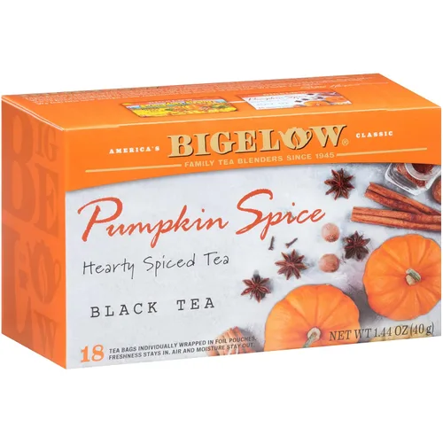 Vista 24 de Bigelow American Breakfast Black Tea, cajas de 20 sobres (paquete de 6), té negro con cafeína, 120 bolsas de té en total