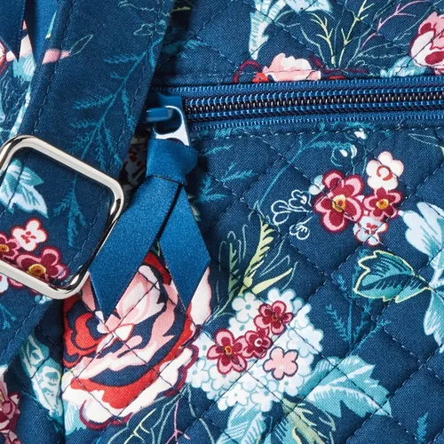 Vista 3 de Vera Bradley - Bolsa cruzada de algodón para mujeres en movimiento