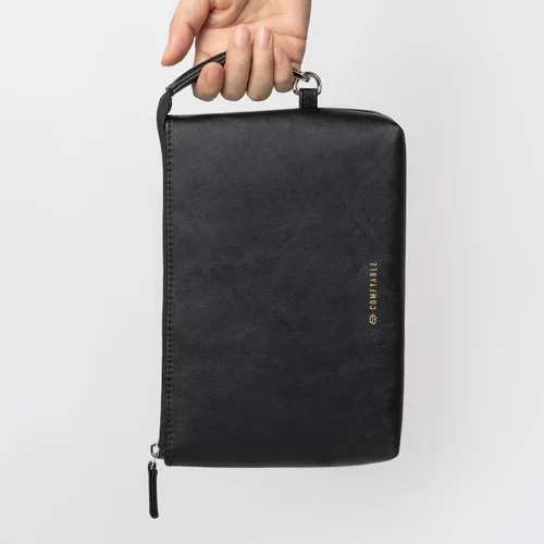 Vista 3 de Comfyable Organizador electrónico de viaje, bolsa de almacenamiento de cable para accesorios tecnológicos, organizador de cables resistente al agua