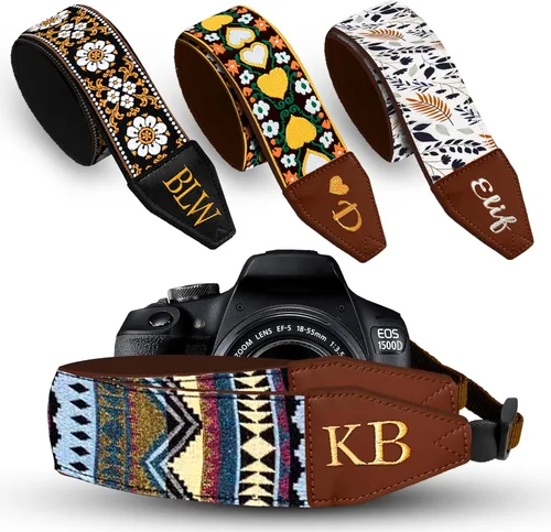 Vista 42 de Art Tribute Camera Strap for All DSLR and Mirrorless Cameras. Photographers Strap Neck, Shoulder & Crossbody Camera Strap