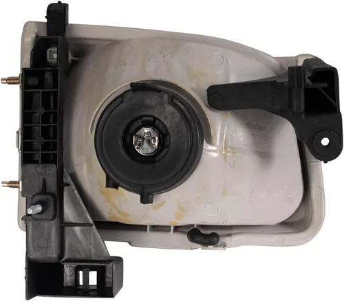 Vista 133 de TRQ Juego de Conjunto de Ensamble de Faros de 2 Piezas de Desempeño Halógeno con Marco Cromado Conductor y Lado del Pasajero Compatible con Mercedes