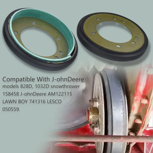 Vista 4 de 04743700 Kit de disco de accionamiento de tractor de césped con forro/rueda de fricción, compatible con disco de embrague de conducción Sn-apper