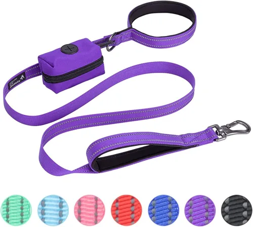 Vista 14 de EXCELLENT ELITE SPANKER Cuerda de tracción de nailon resistente y duradera para perros de 5 pies de largo y 1 pulgada de ancho con soporte