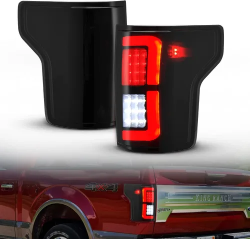 HAKA TOUGH Conjunto de luces traseras LED compatibles con Ford F150 F-150 2015, 2016, 2017, 2018, 2019, 2020, Ford F150 F-150 2015, 2016, 2017,