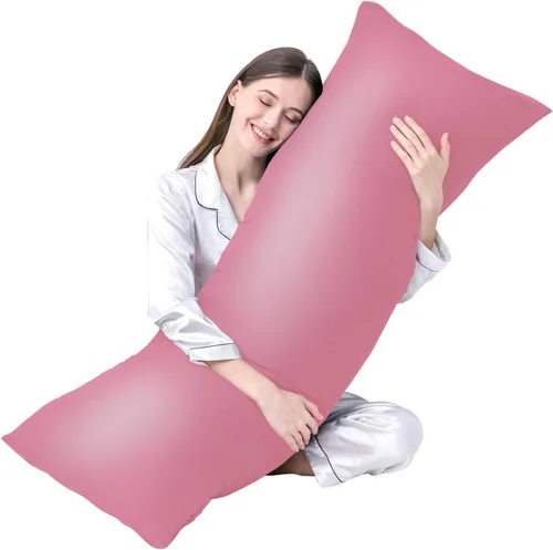 Vista 16 de DOWNCOOL Relleno de Almohada Grande para el Cuerpo - Almohada Transpirable de Cuerpo Completo para Personas que Duermen de Lado - Almohada de Cama