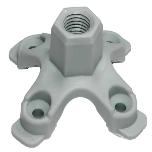 Vista 2 de MAKO FinStand Soporte para solera de hormigón, 100 soportes por bolsa. Ajuste vertical de 1-3/4" (45mm) para cubiertas y puentes suspendidos