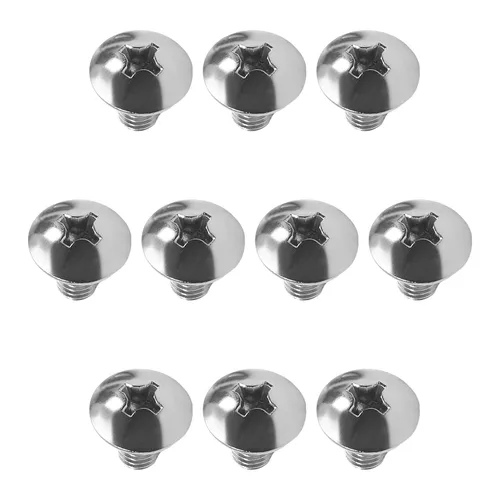 Vista 145 de MroMax Tornillos de máquina M2.0.197 x 0.157 in Tornillos Phillips Cross Truss Head Tornillo 304 Pernos de sujeción de acero inoxidable 15pcs