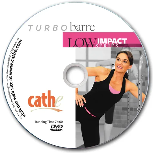 Vista 3 de Cathe Friedrich's Low Impact Turbo Barre Exercise DVD - Combina elementos de pilates, yoga y ballet, con un poco de cardio ligero - Devolp y esculpe