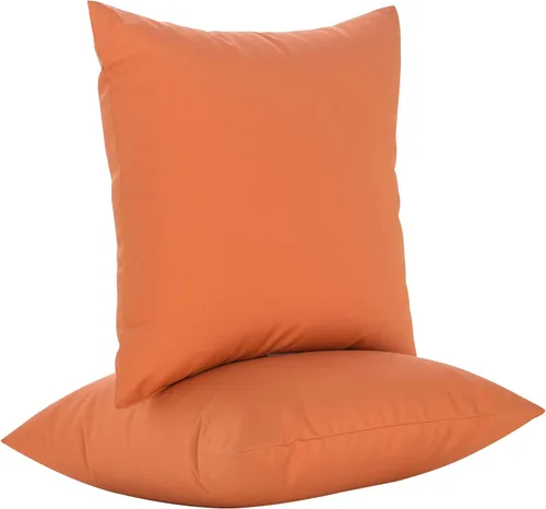 Vista 9 de JMGBird Almohadas impermeables para exteriores de 18 x 18 pulgadas para muebles de patio, cama, sofá y sofá