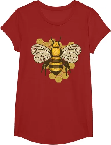 Vista 49 de Retro Beekeeper Beekeeper Honey Bumblebee Vintage Saves Bees T-Shirt Asphalt Grey