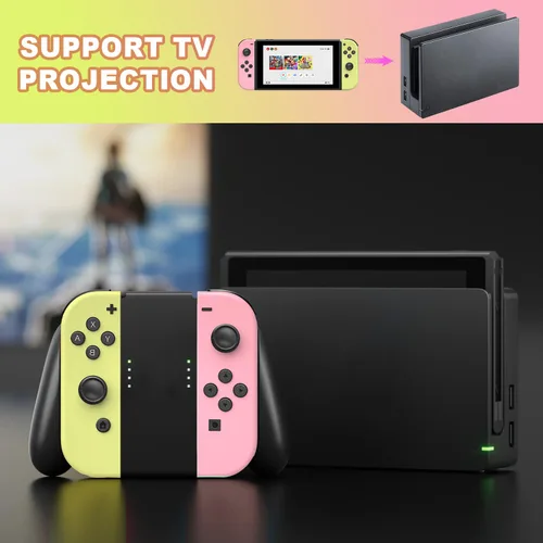 Vista 4 de Joycon Controller for Switch,Wireless Game Switch Controller Support Motion ControlDual VibrationPYA