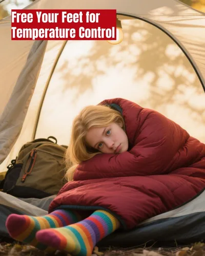 Vista 7 de Lightweight 3-Season Sleeping Bag for Adults/Kids Camping, Compact w/Compression Sack, Waterproof Ripstop, Portable for Backpacking Hiking Travel