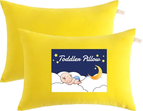 Vista 16 de NTBAY Tiny Pillows, almohada de microfibra alternativa de plumón de 7 x 11 pulgadas para viajes, mascotas, suave lavable a máquina, almohadas