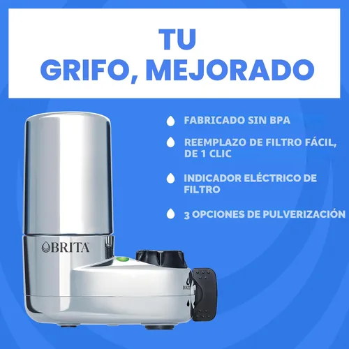 Vista 3 de Sistema de filtración Brita On Tap, Metálico, 10060258356189