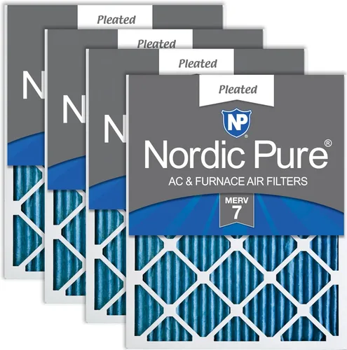Vista 76 de Filtro de horno de aire acondicionado, caja de 6, de Nordic Pure Merv 12., 18x30x1M12-6