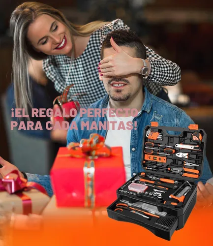 Vista 8 de Juego de herramientas de 328 piezas – Kit de herramientas caja de herramientas con cajón, kit de herramientas de mano general para el hogar perfecto
