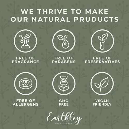 Vista 5 de Earthley Wellness, Mantequilla corporal batida con galletas de Navidad, olores surtidos, hidratación de la piel, aceites ricos y cremosos a base