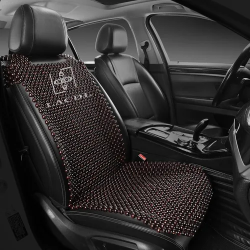 Vista 15 de LACDL Fundas de asiento de automóvil con cuentas para automóviles, funda de asiento de cuentas de enfriamiento para camiones y SUV