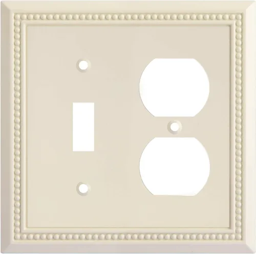 Vista 41 de Sunken Pearls - placa decorativa de pared, placa decorativa de pared, tapa de salida de la placa del interruptor, aleación de zinc sólida y duradera