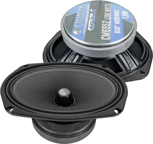 Vista 10 de Orion Cobalt CM354 - Altavoces tipo bala de alta eficiencia de 3.5 pulgadas de rango medio, 300 W de potencia máxima, 75 W RMS, 4 ohmios, bobina