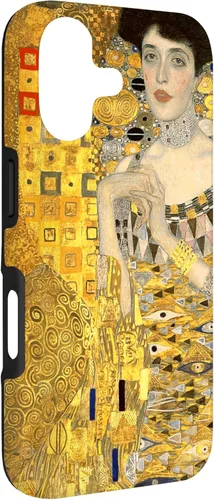 Vista 3 de Adele Bloch-Bauer I Gustav Klimt Art Nouveau Symbolism Case for iPhone 17