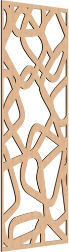 Vista 117 de Ekena Millwork WALW10X25X0250ACMRO Acme - Paneles decorativos de pared de madera con calado, 9 3/8 pulgadas de ancho x 24 3/8 pulgadas de alto