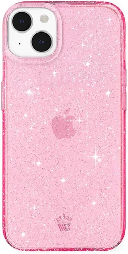 Vista 49 de VELVET CAVIAR Funda para iPhone 14, probada en caídas de 10 pies, purpurina transparente Bratz