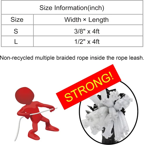 Vista 3 de Kruz - Correa reflectante para perro, KZROPE5048-02L, agarre de silicona suave, cierre de clic y cierre a presión, para caminar, correr, Azul