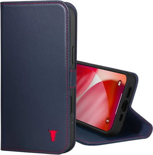 Vista 19 de TORRO Funda de cuero compatible con iPhone 17 de 6.3 pulgadas 2025, funda de piel prémium con función atril y ranuras para tarjetas