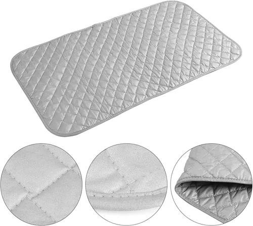 Vista 4 de Keenso Manta de planchado, alfombrilla magnética para lavandería, 18 x 32 pulgadas, almohadilla térmica para lavadora y secadora, cubierta