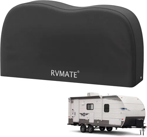 Vista 9 de RVMATE Cubiertas para neumáticos de autocaravana, cubierta de rueda de doble eje (paquete de 2) se adapta a neumáticos de 24 a 27 pulgadas