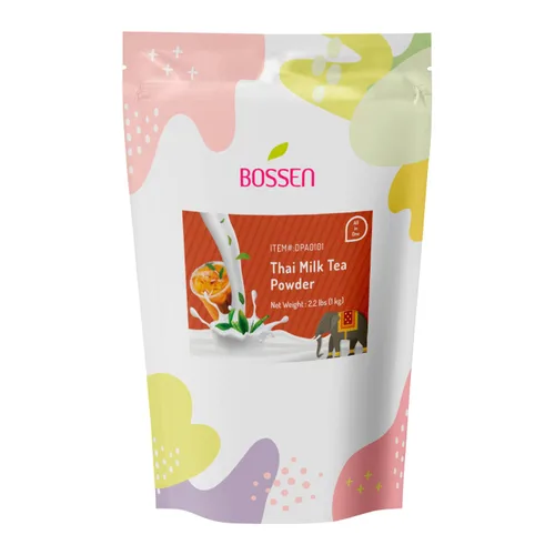 Vista 7 de Bossen Mezcla de polvo todo en uno de té de burbujas (Mango)